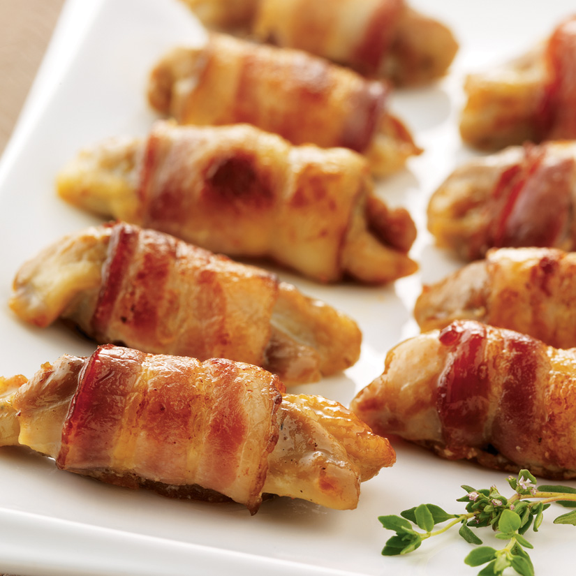 Quail Bacon Appetizers