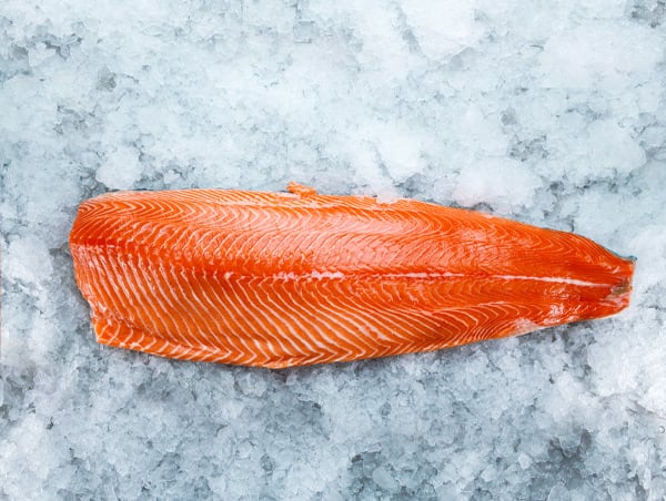 Wild Alaskan King Salmon Filet