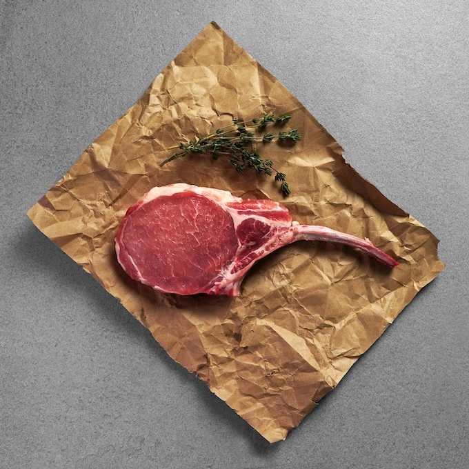 Duroc Pork Tomahawk